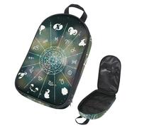 Eslifey Borsa organizer per utensili da cucina da viaggio, con costellazioni di cielo stellato, borsa portatile per barbecue, kit da cucina, Multicolore 1., 14.7x8.74x2.17in/36x22.2x25.5cm, Organizer