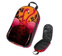 Eslifey Borsa organizer per utensili da cucina da viaggio, con delfino con luna, portatile, per barbecue, campeggio, pentole, Multicolore 2., 14.7x8.74x2.17in/36x22.2x25.5cm, Organizer per borse