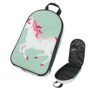 Eslifey Borsa organizer per utensili da cucina da viaggio, con delfino con luna, portatile, per barbecue, campeggio, pentole, Multicolore 7, 14.7x8.74x2.17in/36x22.2x25.5cm, Organizer per borse