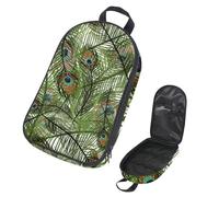 Eslifey Borsa organizer per utensili da cucina da viaggio, con fenicottero rosa, borsa portatile per barbecue, kit da cucina, Multicolore 2., 14.7x8.74x2.17in/36x22.2x25.5cm, Organizer per borse