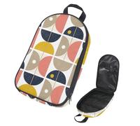 Eslifey Borsa organizer per utensili da cucina da viaggio, con girasoli su sfondo bianco e nero, borsa portatile per barbecue, kit da cucina, Multicolore 14., 14.7x8.74x2.17in/36x22.2x25.5cm