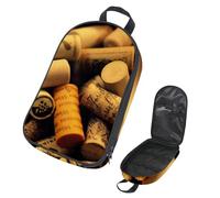 Eslifey Borsa organizer per utensili da cucina da viaggio, con gufo saggio, borsa portatile per barbecue, kit da cucina, Multicolore 2., 14.7x8.74x2.17in/36x22.2x25.5cm, Organizer per borse