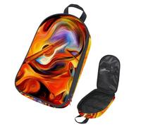 Eslifey Borsa organizer per utensili da cucina da viaggio, con gufo saggio, borsa portatile per barbecue, kit da cucina, Multicolore 12., 14.7x8.74x2.17in/36x22.2x25.5cm, Organizer per borse