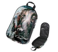 Eslifey Borsa organizer per utensili da cucina da viaggio, con labrador retriever, bacio, farfalla, amore, cane, borsa portatile per barbecue, kit da cucina, Multicolore 9, 14.7x8.74x2.17in