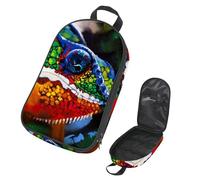 Eslifey Borsa organizer per utensili da cucina da viaggio, con labrador retriever, bacio, farfalla, amore, cane, borsa portatile per barbecue, kit da cucina, Multicolore 8., 14.7x8.74x2.17in