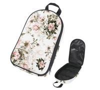 Eslifey Borsa organizer per utensili da cucina da viaggio, con lama bianchi, grazioso alpaca cactus, montagne, ghirlande, borsa portatile per barbecue, campeggio, pentole e utensili da cucina