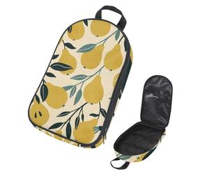Eslifey Borsa organizer per utensili da cucina da viaggio, con lama bianchi, grazioso alpaca cactus, montagne, ghirlande, borsa portatile per barbecue, campeggio, pentole e utensili da cucina