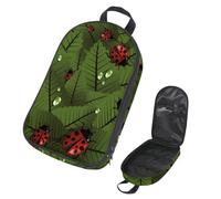 Eslifey Borsa organizer per utensili da cucina da viaggio, con motivo cucciolo d'amore con rosa, borsa portatile per barbecue, kit da cucina, Multicolore 13, 14.7x8.74x2.17in/36x22.2x25.5cm, Organizer