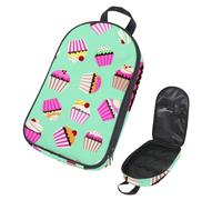Eslifey Borsa organizer per utensili da cucina da viaggio, con motivo di squali carini, borsa portatile per barbecue, kit da cucina, Multicolore 7, 14.7x8.74x2.17in/36x22.2x25.5cm, Organizer per borse