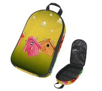 Eslifey Borsa organizer per utensili da cucina da viaggio, con stampa coccodrillo, borsa portatile per barbecue, kit da cucina, Multicolore 9, 14.7x8.74x2.17in/36x22.2x25.5cm, Organizer per borse