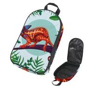 Eslifey Borsa organizer per utensili da cucina da viaggio, con stampa coccodrillo, borsa portatile per barbecue, kit da cucina, Multicolore 12., 14.7x8.74x2.17in/36x22.2x25.5cm, Organizer per borse