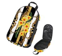 Eslifey Borsa organizer per utensili da cucina da viaggio, con stelle, comete, sole, luna, costellazione, borsa portatile per barbecue, campeggio, pentole e utensili da cucina, Multicolore 15