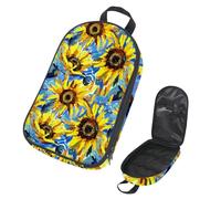 Eslifey Borsa organizer per utensili da cucina da viaggio, con stelle, comete, sole, luna, costellazione, borsa portatile per barbecue, campeggio, pentole e utensili da cucina, Multicolore 13