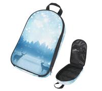 Eslifey Borsa organizer per utensili da cucina da viaggio, con zebra con fiore, borsa portatile per barbecue, kit da cucina, Multicolore 8., 14.7x8.74x2.17in/36x22.2x25.5cm, Organizer per borse