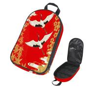 Eslifey Borsa organizer per utensili da cucina da viaggio, con zebra con fiore, borsa portatile per barbecue, kit da cucina, Multicolore 2., 14.7x8.74x2.17in/36x22.2x25.5cm, Organizer per borse