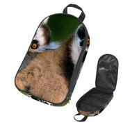 Eslifey Borsa organizer per utensili da cucina da viaggio, con zebra quadrata, portatile, per barbecue, campeggio, pentole, kit da cucina, Multicolore 7, 14.7x8.74x2.17in/36x22.2x25.5cm, Organizer per