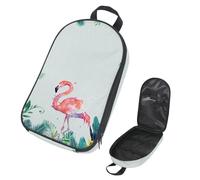 Eslifey Borsa organizer per utensili da cucina da viaggio, con zebra quadrata, portatile, per barbecue, campeggio, pentole, kit da cucina, Multicolore 6., 14.7x8.74x2.17in/36x22.2x25.5cm, Organizer