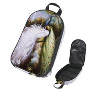 Eslifey Borsa organizer per utensili da cucina da viaggio, con zebra quadrata, portatile, per barbecue, campeggio, pentole, kit da cucina, Multicolore 10., 14.7x8.74x2.17in/36x22.2x25.5cm, Organizer