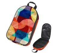Eslifey Borsa organizer per utensili da cucina da viaggio da campeggio, borsa portatile da parete di cemento per barbecue da campeggio kit da cucina, Multicolore 7, 14.7x8.74x2.17in/36x22.2x25.5cm