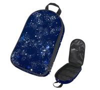 Eslifey Borsa organizer per utensili da cucina da viaggio da campeggio, natura, uccelli, gabbie per uccelli, piante, fiori, borsa portatile per barbecue, campeggio, pentole kit da cucina, Multicolore