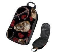 Eslifey Borsa organizer per utensili da cucina da viaggio e campeggio, bella galassia di Andromeda luminosa, portatile, per barbecue, campeggio, pentole, Multicolore 11, 14.7x8.74x2.17in