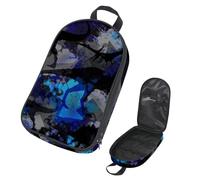 Eslifey Borsa organizer per utensili da cucina da viaggio, etnica con volpe e freccia, borsa portatile per barbecue, kit da cucina, Multicolore 12., 14.7x8.74x2.17in/36x22.2x25.5cm, Organizer per