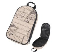 Eslifey Borsa organizer per utensili da cucina da viaggio, frutta, anguria, vintage, a righe, illustrazione portatile, per barbecue, campeggio, pentole, Multicolore 13, 14.7x8.74x2.17in/36x22.2x25.5cm
