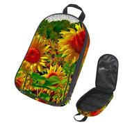 Eslifey Borsa organizer per utensili da cucina da viaggio, Grecia Santorini Caldera (4) borsa portatile per barbecue da campeggio kit da cucina, Multicolore 12., 14.7x8.74x2.17in/36x22.2x25.5cm