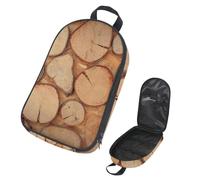 Eslifey Borsa organizer per utensili da cucina da viaggio, in bambù, con simpatico panda in stile cartone animato, borsa portatile per barbecue, kit da cucina, Multicolore 9, 14.7x8.74x2.17in