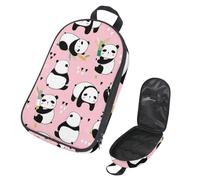 Eslifey Borsa organizer per utensili da cucina da viaggio, Kawaii, con motivo a panda, stella, organza, portatile, per barbecue, campeggio, pentole, kit da cucina, Multicolore 2., 14.7x8.74x2.17in