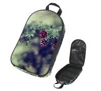 Eslifey Borsa organizer per utensili da cucina da viaggio, Meet in Paris, Torre Eiffel, borsa portatile per barbecue, kit da cucina, Multicolore 2., 14.7x8.74x2.17in/36x22.2x25.5cm, Organizer per