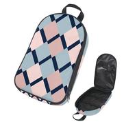 Eslifey Borsa organizer per utensili da cucina da viaggio, motivo dinosauro tirannosauro, ossa e impronte di piedi, portatile, per barbecue, campeggio, pentole e utensili da cucina, Multicolore 7