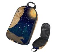 Eslifey Borsa organizer per utensili da cucina da viaggio, per campeggio, bradipo, borsa portatile per barbecue, kit da cucina, Multicolore 6., 14.7x8.74x2.17in/36x22.2x25.5cm, Organizer per borse