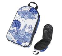 Eslifey Borsa organizer per utensili da cucina da viaggio, per campeggio, gattino, cane, impronta di zampa, borsa portatile per barbecue, kit da cucina, Multicolore 15., 14.7x8.74x2.17in