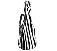 Eslifey Borsa per chitarra acustica Bulldog Dog Angel Pet Cute Puppy tracolla regolabile custodia chitarra Gig Bag 40 41 42 pollici, Multicolore 2., 42.9x16.9x4.7 in, Organizer per borse