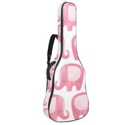 Eslifey Borsa per chitarra acustica colorata dalmata cucciolo di cane estate albero tracolla regolabile custodia chitarra Gig Bag 40 41 42 pollici, Multicolore 3, 42.9x16.9x4.7 in, Organizer per borse