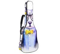 Eslifey Borsa per chitarra acustica con sistema solare e tracolla regolabile Marte Earth da 40 41 42 pollici, Multicolore 3, 42.9x16.9x4.7 in, Organizer per borse