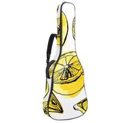 Eslifey Borsa per chitarra acustica Day of The Dead Sugar Cats Pumpkin tracolla regolabile custodia per chitarra Gig Bag 40 41 42 pollici, Multicolore 4., 42.9x16.9x4.7 in, Organizer per borse
