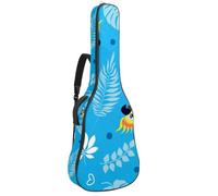 Eslifey Borsa per chitarra acustica Day of The Dead Sugar Skull Floral tracolla regolabile custodia per chitarra Gig Bag 40 41 42 pollici, Multicolore 6., 42.9x16.9x4.7 in, Organizer per borse