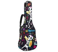 Eslifey Borsa per chitarra acustica Donut Planets tracolla regolabile custodia chitarra Gig Bag 40 41 42 pollici, Colore 2, 42.9x16.9x4.7 in