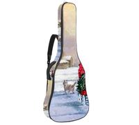 Eslifey Borsa per chitarra acustica Grecia Santorini Caldera (4) Tracolla Regolabile Custodia Chitarra Gig Bag 40 41 42 Pollici, Colore 5, 42.9x16.9x4.7 in