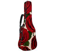 Eslifey Borsa per chitarra acustica Hello Summer Fruits Tracolla regolabile Custodia per chitarra Gig Bag 40 41 42 pollici, Multicolore 3, 42.9x16.9x4.7 in, Organizer per borse