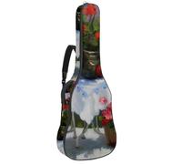 Eslifey Borsa per chitarra acustica Seaside Divi Tree tracolla regolabile custodia per chitarra Gig Bag 40 41 42 pollici, Colore 8, 42.9x16.9x4.7 in