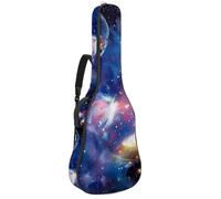 Eslifey Borsa per chitarra acustica Space Earth Galaxy Universe tracolla regolabile custodia per chitarra Gig Bag 40 41 42 pollici, Multicolore, 42.9x16.9x4.7 in, Organizer per borse