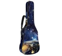 Eslifey Borsa per chitarra acustica Space Galaxy Earth Universe tracolla regolabile custodia per chitarra Gig Bag 40 41 42 pollici, Multicolore, 42.9x16.9x4.7 in, Organizer per borse