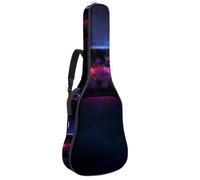 Eslifey Borsa per chitarra acustica Splash Galaxy Game Controller tracolla regolabile custodia per chitarra Gig Bag 40 41 42 pollici, Multicolore, 42.9x16.9x4.7 in, Organizer per borse