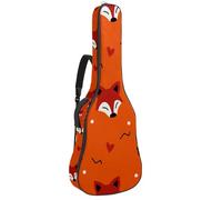 Eslifey Borsa per chitarra acustica Squirrel Bit The Peanuts tracolla regolabile custodia per chitarra Gig Bag 40 41 42 pollici, Multicolore 8., 42.9x16.9x4.7 in, Organizer per borse