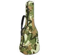 Eslifey Borsa per chitarra acustica Squirrel Bit The Peanuts tracolla regolabile custodia per chitarra Gig Bag 40 41 42 pollici, Multicolore 6., 42.9x16.9x4.7 in, Organizer per borse