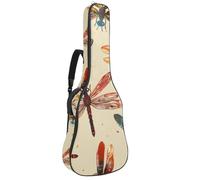 Eslifey Borsa per chitarra acustica Tie Dye Game Controller Tracolla regolabile Custodia per chitarra Gig Bag 40 41 42 pollici, Colore 7, 42.9x16.9x4.7 in