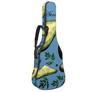 Eslifey Borsa per chitarra acustica vintage Let's Go for a Ride bicicletta tracolla regolabile custodia chitarra Gig Bag 40 41 42 pollici, Multicolore 7, 42.9x16.9x4.7 in, Organizer per borse
